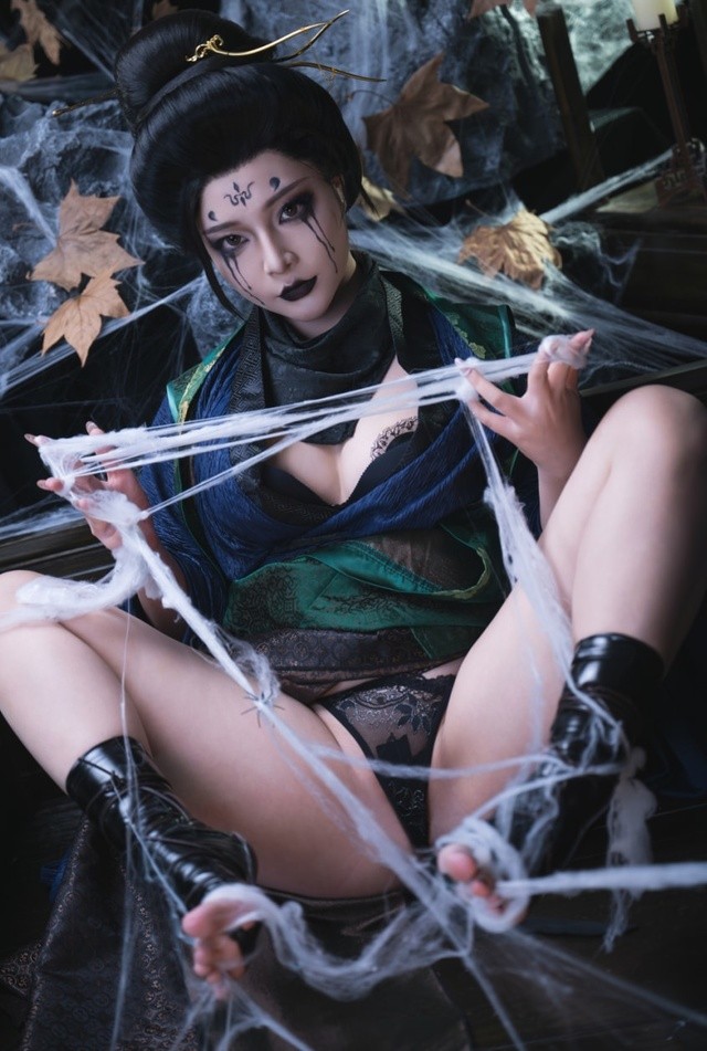 玉汇yuuhui《黑神话·四妹》暗黑神话风COS - 机械蜘蛛娘与国风美学碰撞[147P2V-1.19GB]