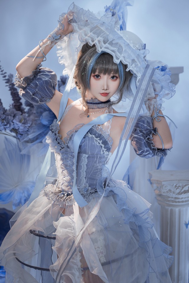 面饼仙儿碧蓝航线柴郡礼服未公开造型大赏｜猫系少女的甜魅进化史 [21P-251MB]