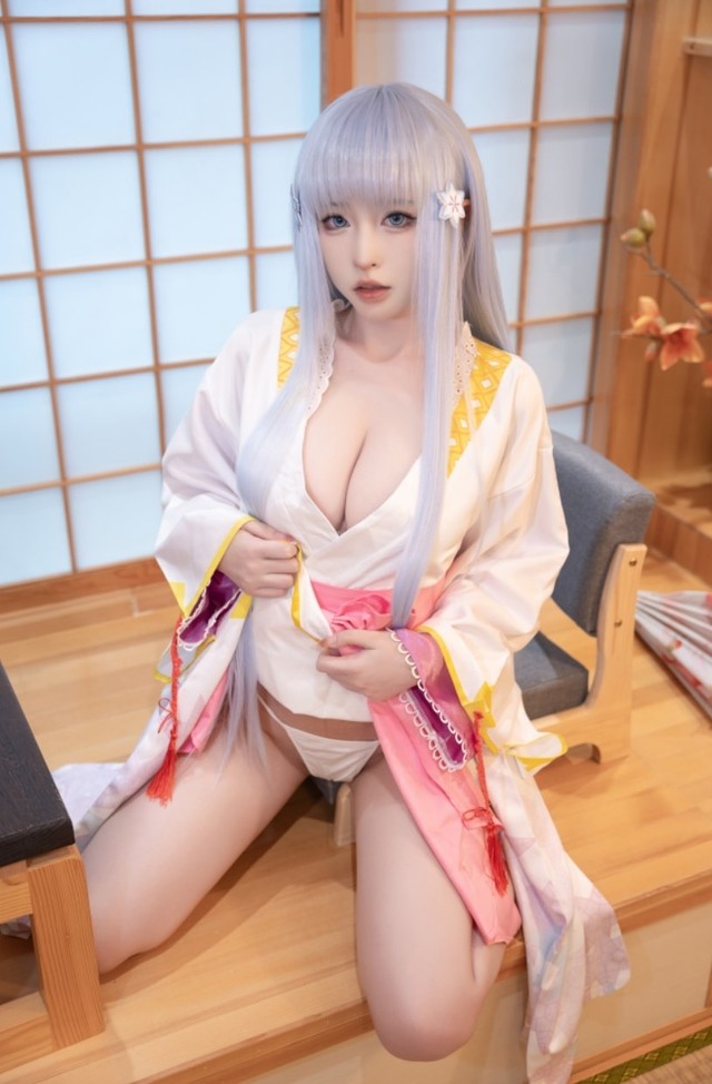 清水由乃雪女原服COS：美少女万华镜冰魅造型全解析 [58P-1.40GB]