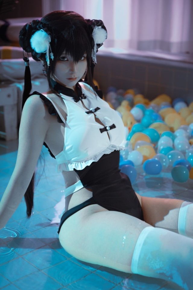 蠢沫沫熊猫娘cos全解析｜元气国风少女与治愈系熊猫的创意碰撞[105P-1.45GB]