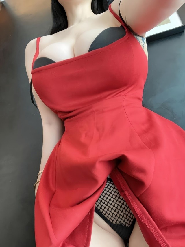 左公子666国风赛博朋克风《红色包臀》全解析｜超A御姐造型技巧大公开[10P7V-382MB]