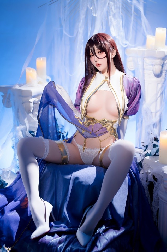 星之迟迟圣处理修女神还原！彼得罗涅手办同人禁欲系cos全解读 [91P1V-1.15GB]