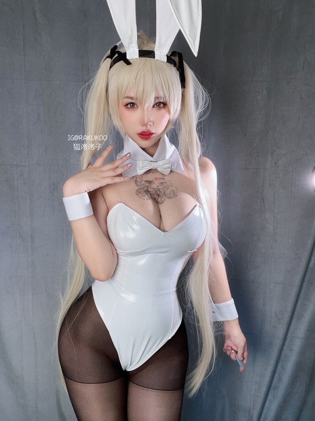 狐洛洛子《兔女郎》NO.03：元气萌系少女的甜辣蜕变 [17P-26MB]